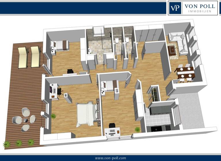 Wohnung zum Kauf 320.000 € 4 Zimmer 133 m²<br/>Wohnfläche EG<br/>Geschoss Pfullingen 72793