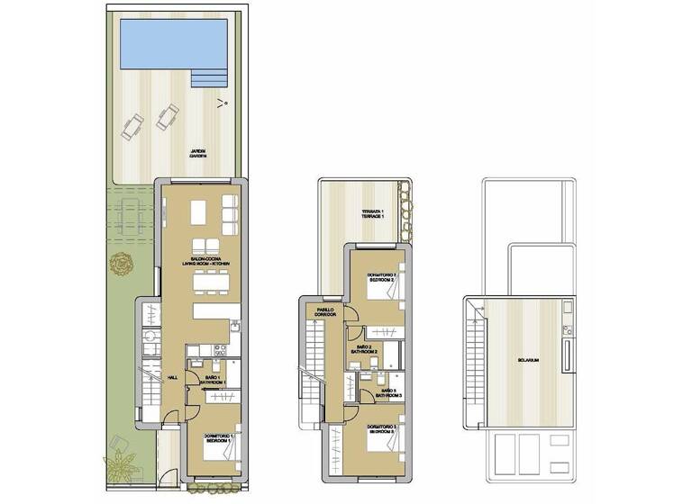 Villa zum Kauf - Erstbezug provisionsfrei 539.900 € 4 Zimmer 173 m² 264 m² Grundstück Mil Palmeras 03191