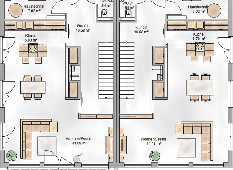Doppelhaushälfte zum Kauf provisionsfrei 433.000 € 6 Zimmer 145 m² 1.210 m² Grundstück frei ab sofort Elling Wittibreut 84384