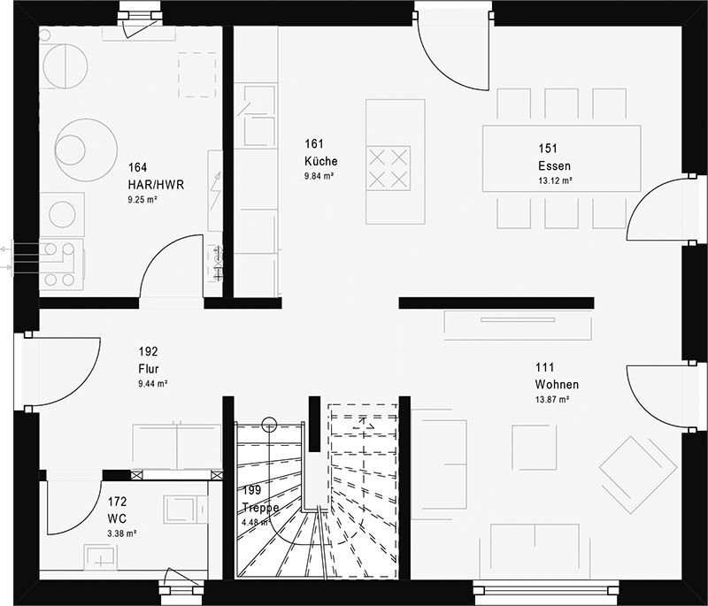 Haus zum Kauf 321.400 € 5 Zimmer 125 m²<br/>Wohnfläche 1.140 m²<br/>Grundstück Debstedt Geestland 27607