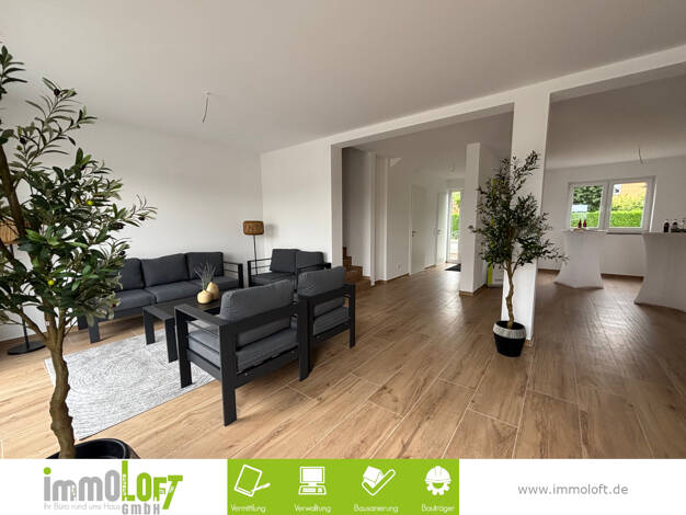 Reihenendhaus zum Kauf - Erstbezug provisionsfrei 535.000 € 5 Zimmer 141 m² 205 m² Grundstück Hauptstraße 26 c Greste Leopoldshöhe 33818