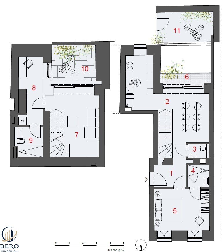 Wohnung zum Kauf 769.000 € 4 Zimmer EG<br/>Geschoss Wien 1130