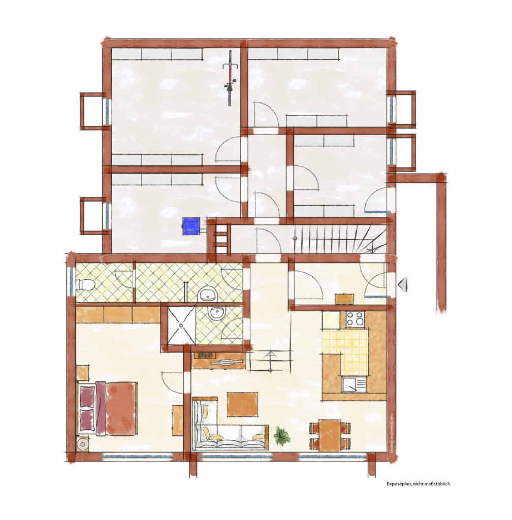 Mehrfamilienhaus zum Kauf als Kapitalanlage geeignet 259.000 € 288 m²<br/>Wohnfläche 510 m²<br/>Grundstück Girkhausen Bad Berleburg-Girkhausen 57319