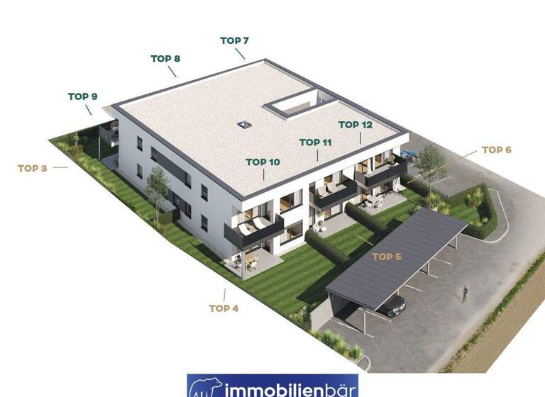 Wohnung zum Kauf - Erstbezug provisionsfrei 336.000 € 4 Zimmer 84 m² EG Haid St. Florian am Inn 4782