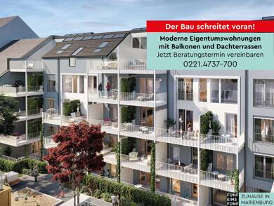 Wohnung zum Kauf - Erstbezug 449.900 € 2 Zimmer 63 m² 1. Geschoss Altstadt - Nord Köln 50968