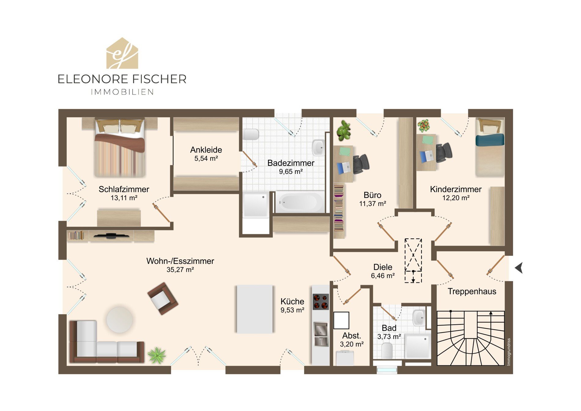 Wohnung zur Miete 1.100 € 4 Zimmer 110,1 m²<br/>Wohnfläche 1.<br/>Geschoss Fünfstetten Fünfstetten 86681