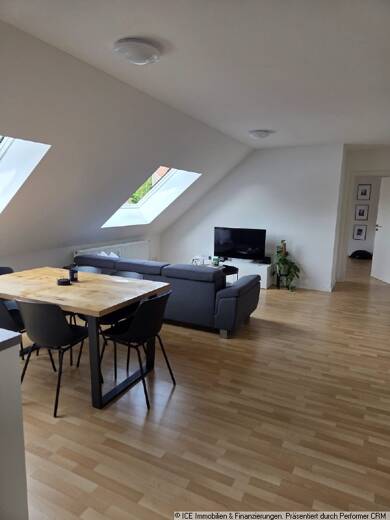 Wohnung zur Miete 1.000 € 3 Zimmer 85 m² Dachgeschoss frei ab 01.07.2025 Altstadt - Nordost Ingolstadt 85049