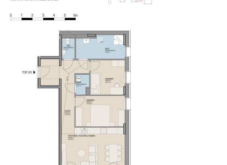 Wohnung zum Kauf - Erstbezug 411.273 € 3 Zimmer 75,1 m² EG Pettneu am Arlberg 6574