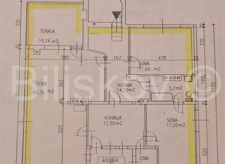 Wohnung zum Kauf 420.000 € 3 Zimmer 143 m² 2. Geschoss Bukovac - Remete