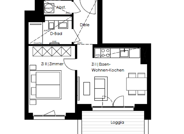 Wohnung zum Kauf provisionsfrei 313.500 € 2 Zimmer 43,1 m²<br/>Wohnfläche 3.<br/>Geschoss Roelckestraße 111 Weißensee Berlin 13086