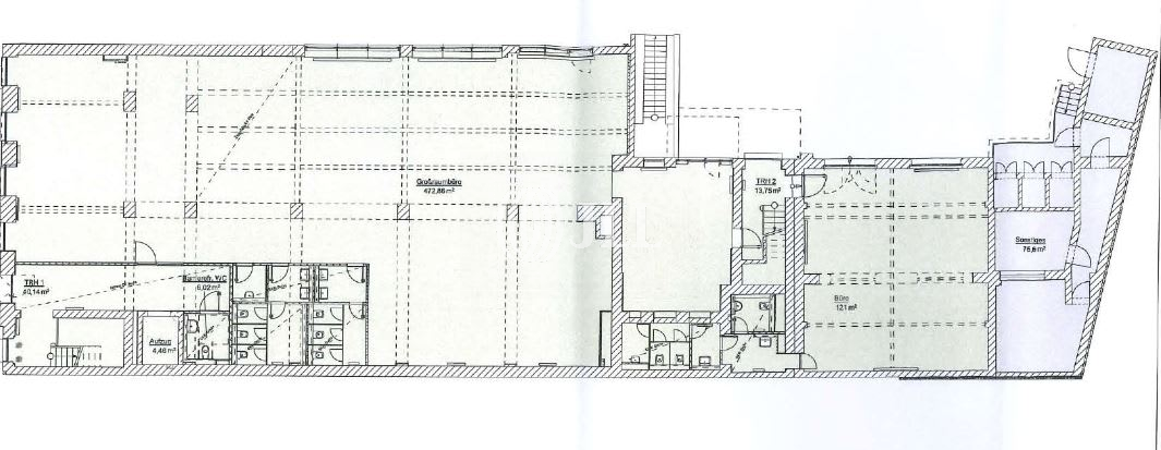 Bürofläche zur Miete 25 € 2.300 m²<br/>Bürofläche Kreuzberg Berlin 10969