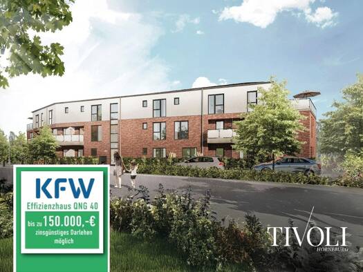 Wohnung zum Kauf - Erstbezug provisionsfrei 254.284 € 1,5 Zimmer 53,5 m² EG Horneburg 21640