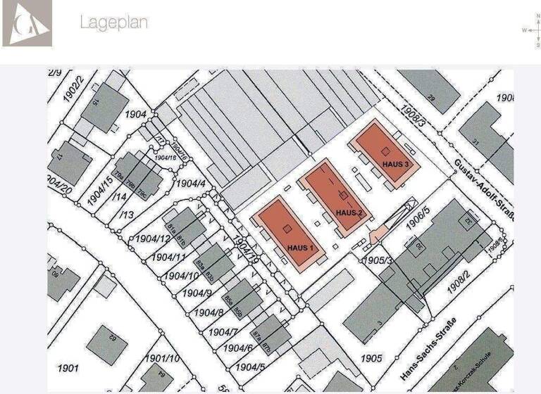 Wohnung zum Kauf - Erstbezug provisionsfrei 397.753 € 3 Zimmer 74,8 m² 1. Geschoss Gustav-Adolf-Straße Kreuzstein Bayreuth 95444