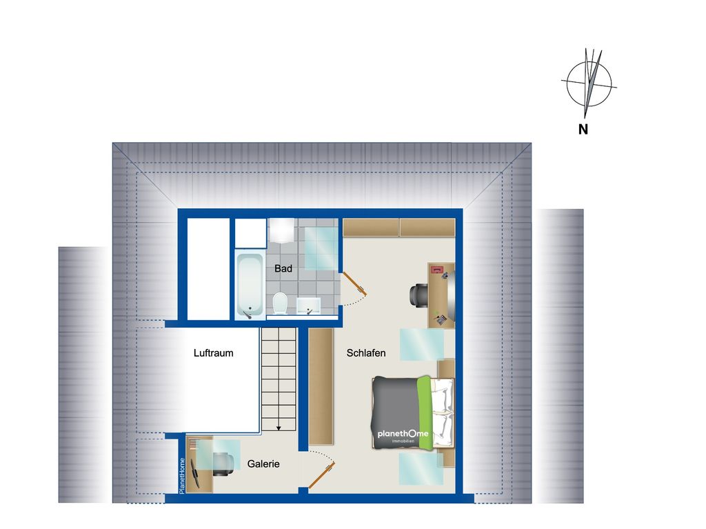 Maisonette zum Kauf 298.000 € 2,5 Zimmer 64,4 m²<br/>Wohnfläche 1.<br/>Geschoss 01.03.2025<br/>Verfügbarkeit Ludwigsburg - Mitte Ludwigsburg 71634