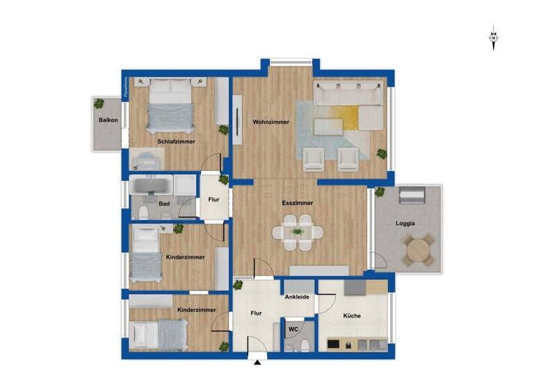 Wohnung zum Kauf 515.000 € 4,5 Zimmer 108,5 m² 1. Geschoss Volksdorf Hamburg 22359