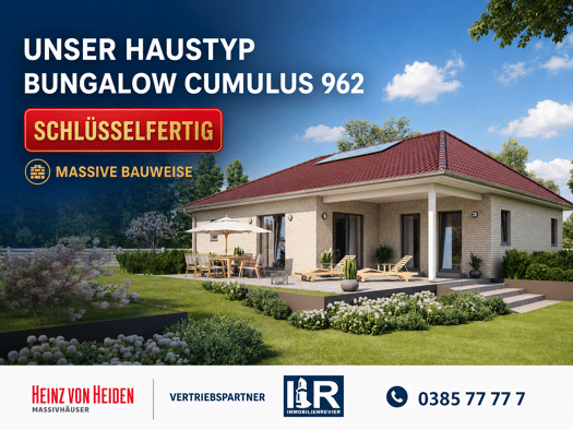 Bungalow zum Kauf provisionsfrei 229.000 € 4 Zimmer 123 m² Wittenförden 19073