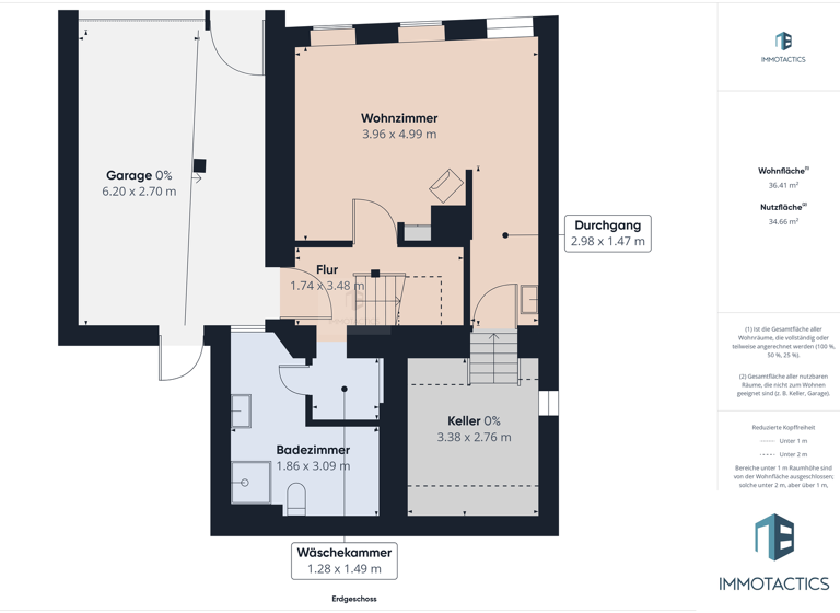 Einfamilienhaus zum Kauf 49.000 € 3 Zimmer 97 m² 240 m² Grundstück Odenbach 67748