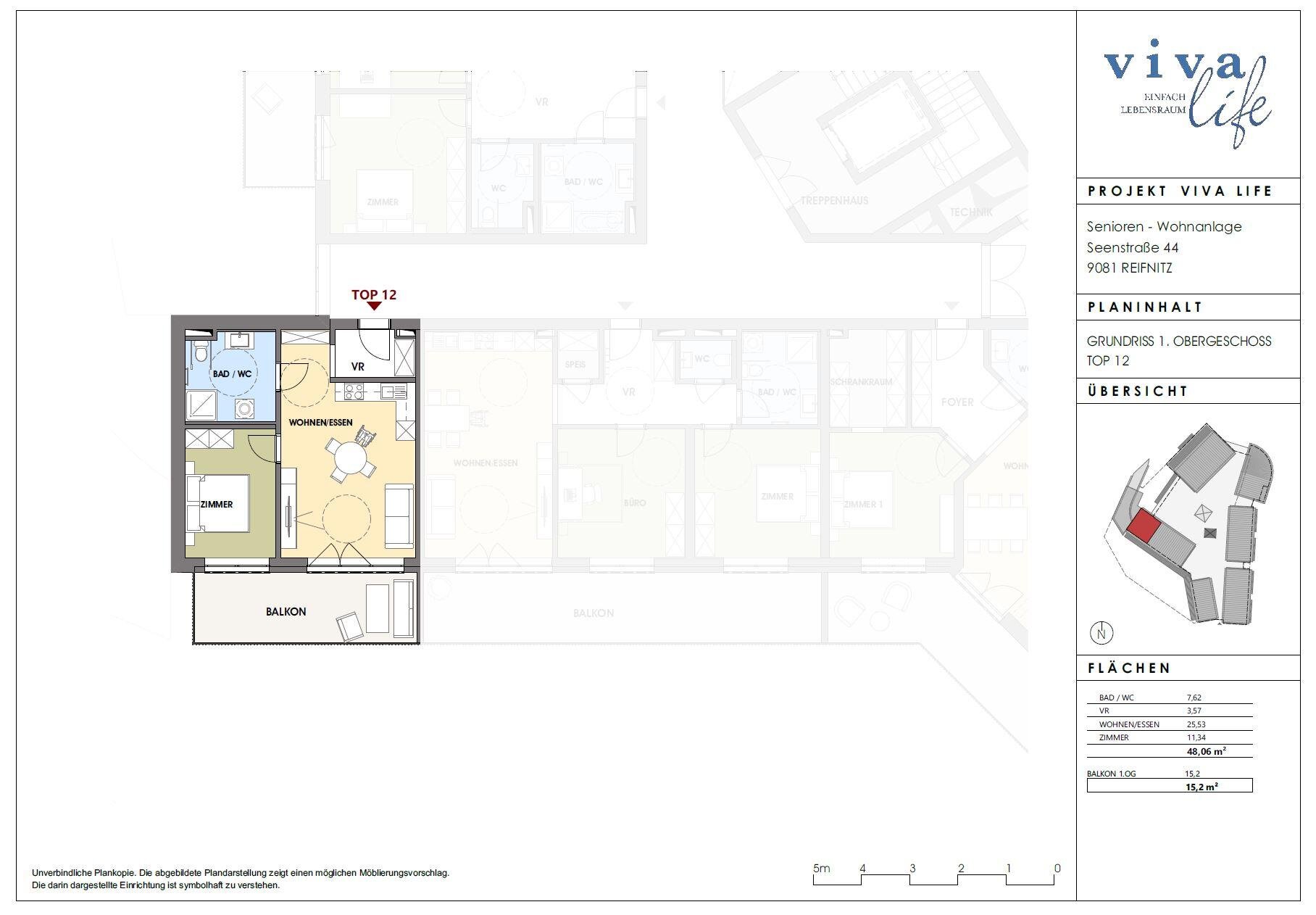 Studio zum Kauf provisionsfrei 311.700 € 2 Zimmer 48,1 m²<br/>Wohnfläche Reifnitz 9081