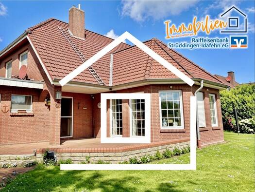 Einfamilienhaus zum Kauf 369.000 € 9 Zimmer 240 m² 979 m² Grundstück frei ab 01.09.2026 Strücklingen-Bollingen I Saterland / Strücklingen 26683