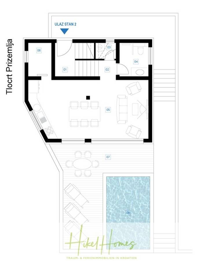 Villa zum Kauf 550.000 € 5 Zimmer 178 m²<br/>Wohnfläche 352 m²<br/>Grundstück Rtina 23248