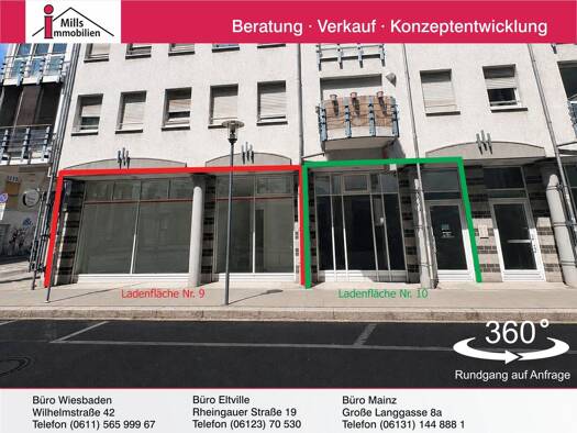 Laden zum Kauf 7.045 € 4 Zimmer Altstadt Mainz 55116