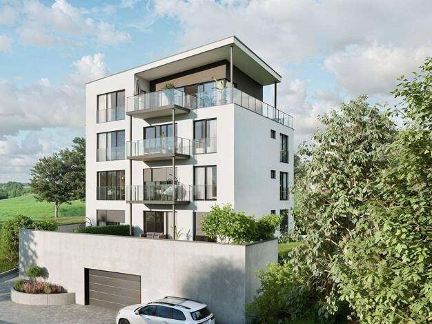 Wohnung zum Kauf - Neubau provisionsfrei 835.000 € 4,5 Zimmer 103 m² 1. Geschoss Am Schättlisberg 37 Überlingen 88662