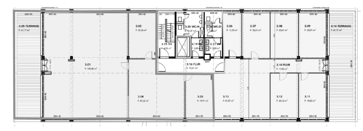 Bürofläche zur Miete 11 € 550,6 m²<br/>Bürofläche ab 550,6 m²<br/>Teilbarkeit Marienkirche Oberhausen 46047