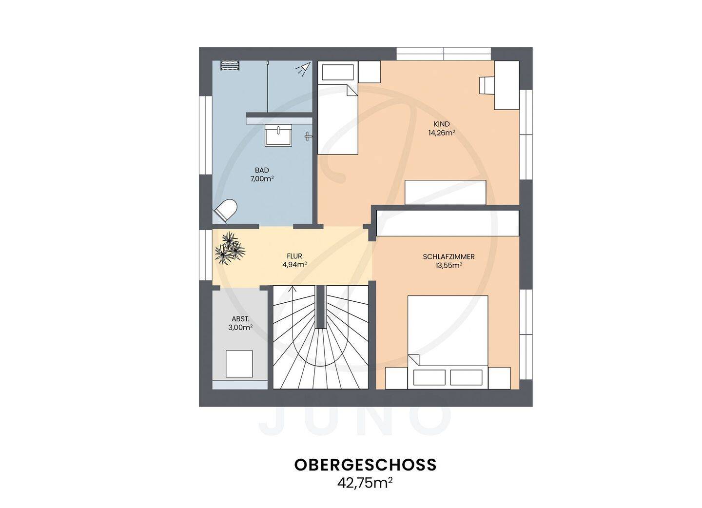Reihenendhaus zum Kauf - Erstbezug - Widok 6