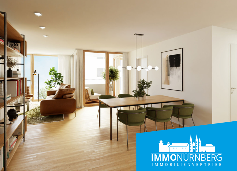 Wohnung zur Miete 1.710 € 4 Zimmer 101,8 m² 2. Geschoss Äußere Sulzbacher Straße 164 St Jobst Nürnberg 90491