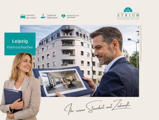 Laden zur Miete - Erstbezug provisionsfrei 3.630 € 2 Zimmer 270 m² Verkaufsfläche Schwartzestraße  9 Kleinzschocher Leipzig 04229