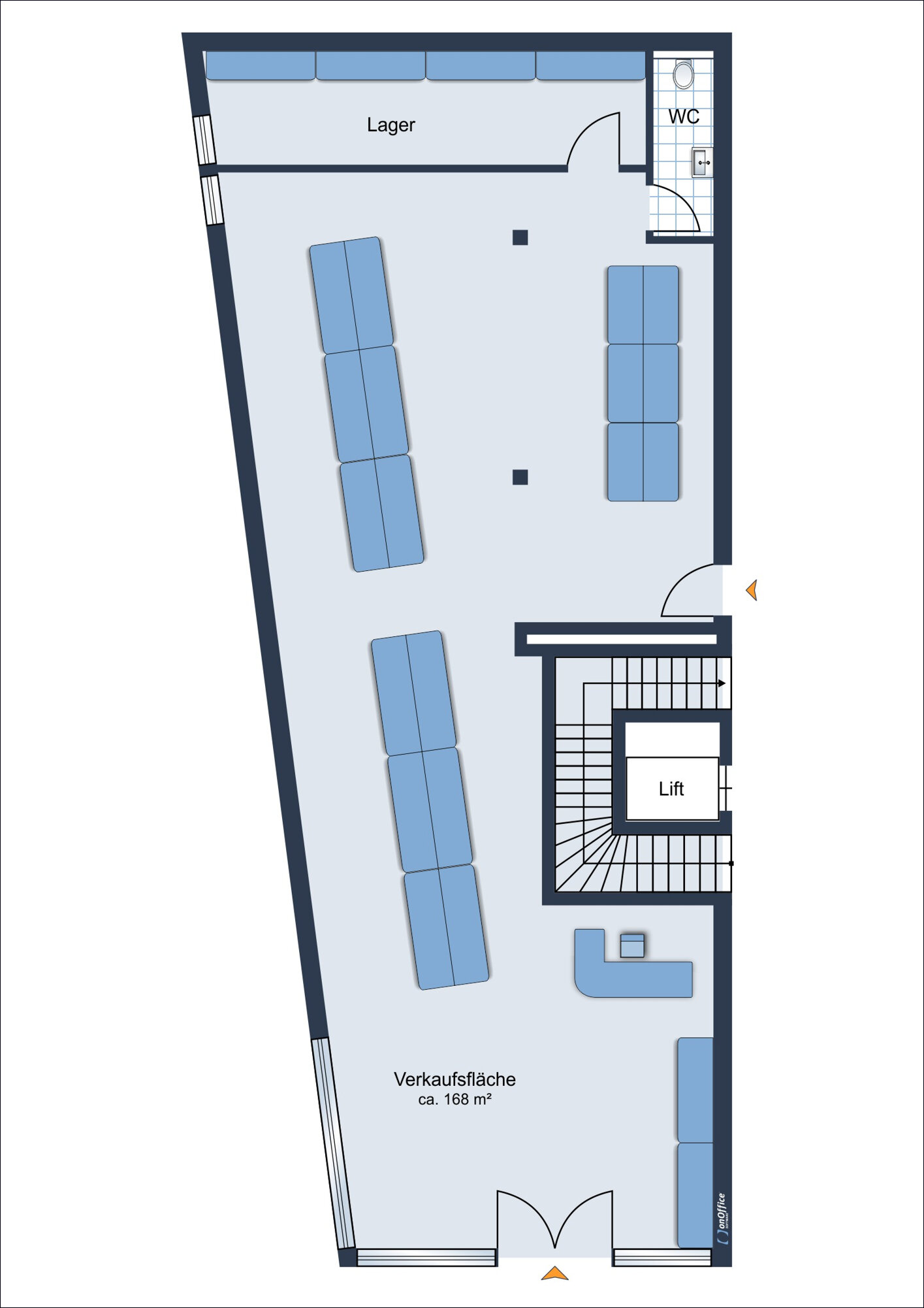 Laden zum Kauf 1.650.000 € 452 m²<br/>Verkaufsfläche Wiesloch Wiesloch 69168