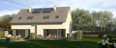 Doppelhaushälfte zum Kauf provisionsfrei 885.769 € 8 Zimmer 262,4 m² 670 m² Grundstück Langendiebach Erlensee 63526