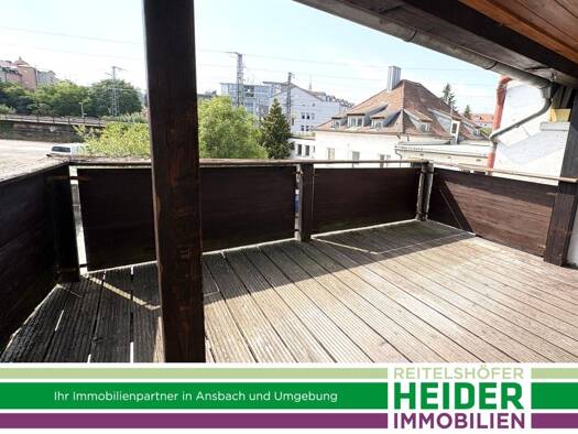 Wohnung zur Miete 780 € 4 Zimmer 92,5 m² 2. Geschoss Ansbach Ansbach 91522