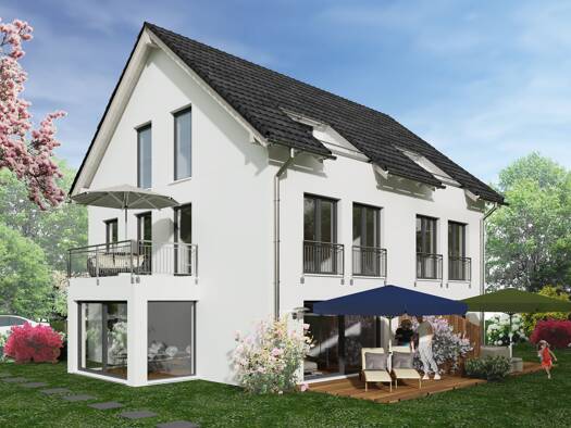 Doppelhaushälfte zum Kauf provisionsfrei 495.000 € 6 Zimmer 128 m² 250 m² Grundstück Stadtmitte Neu-Ulm 89231