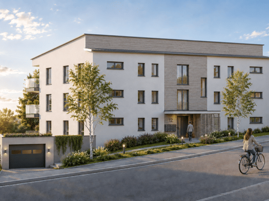 Wohnung zum Kauf - Erstbezug provisionsfrei 279.000 € 2 Zimmer 59,9 m² 3 Geschosse frei ab 01.12.2027 Bayerbach Bayerbach b. Ergoldsbach 84092