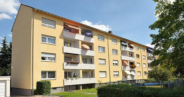Wohnung zur Miete 402 € 1 Zimmer 27,7 m² 3. Geschoss frei ab 04.07.2025 Brignoler Str. 23 Groß-Gerau Groß-Gerau 64521