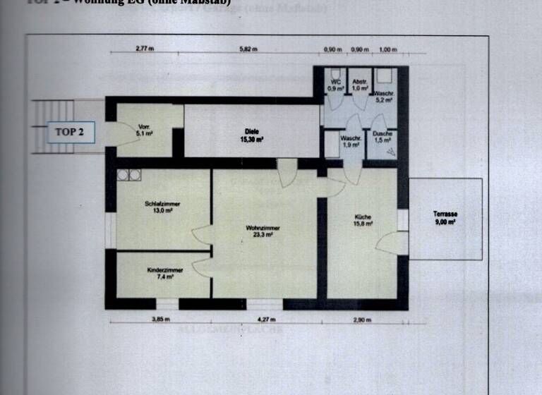 Wohnung zum Kauf 219.000 € 3,5 Zimmer EG Pinsdorf 4812