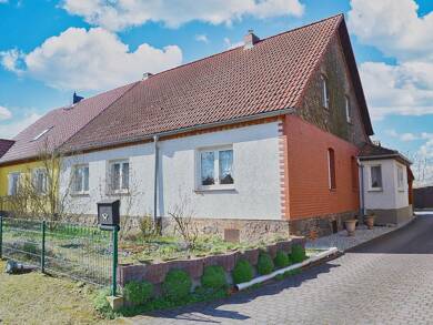 Wohn- und Geschäftshaus zum Kauf als Kapitalanlage geeignet 199.800 € 4 Zimmer 109 m² 2.747 m² Grundstück Obersdorf Müncheberg-OT 15374