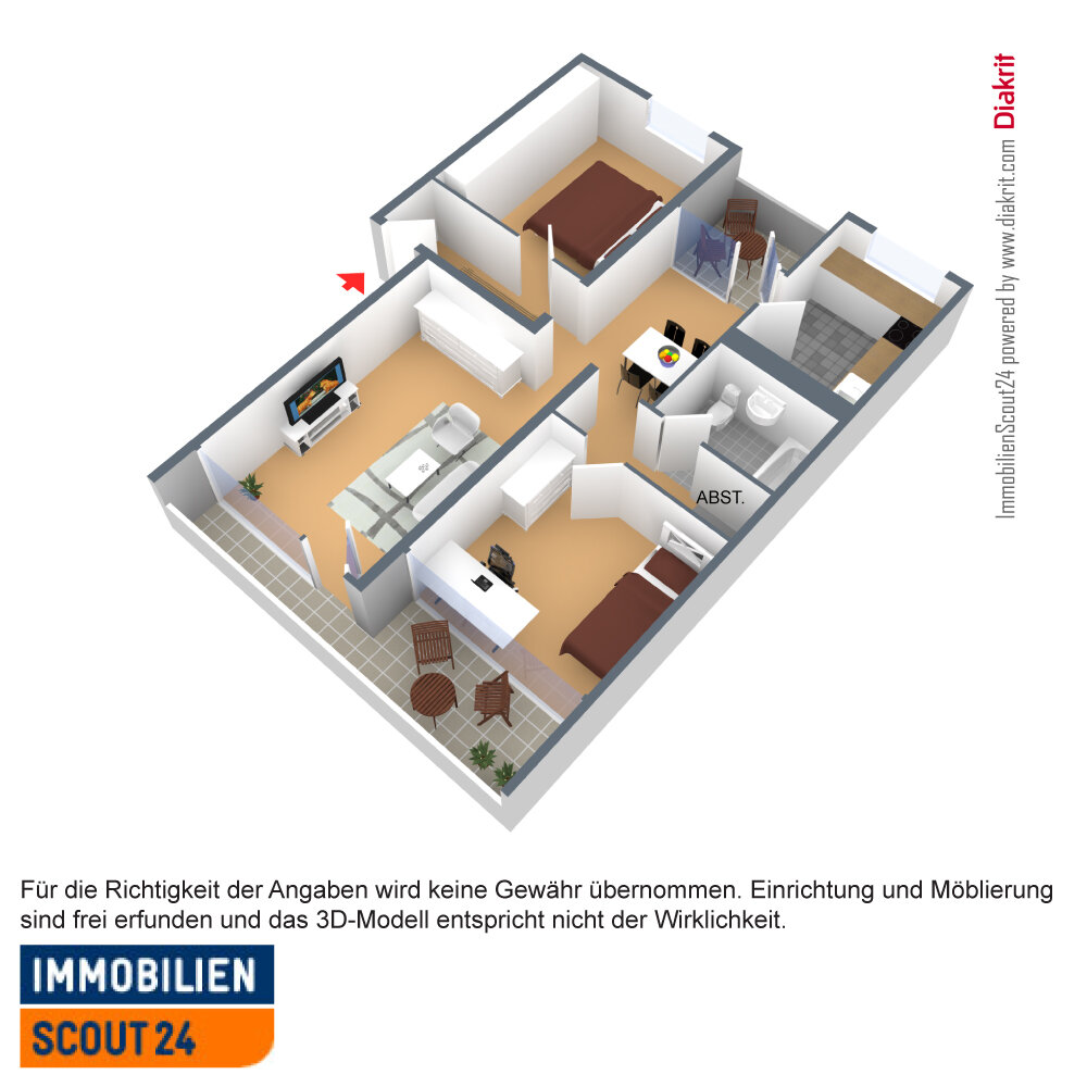 Wohnung zur Miete 849 € 3 Zimmer 75 m²<br/>Wohnfläche 2.<br/>Geschoss 01.04.2025<br/>Verfügbarkeit Plötzenseer Straße 7 Berliner Viertel Monheim 40789