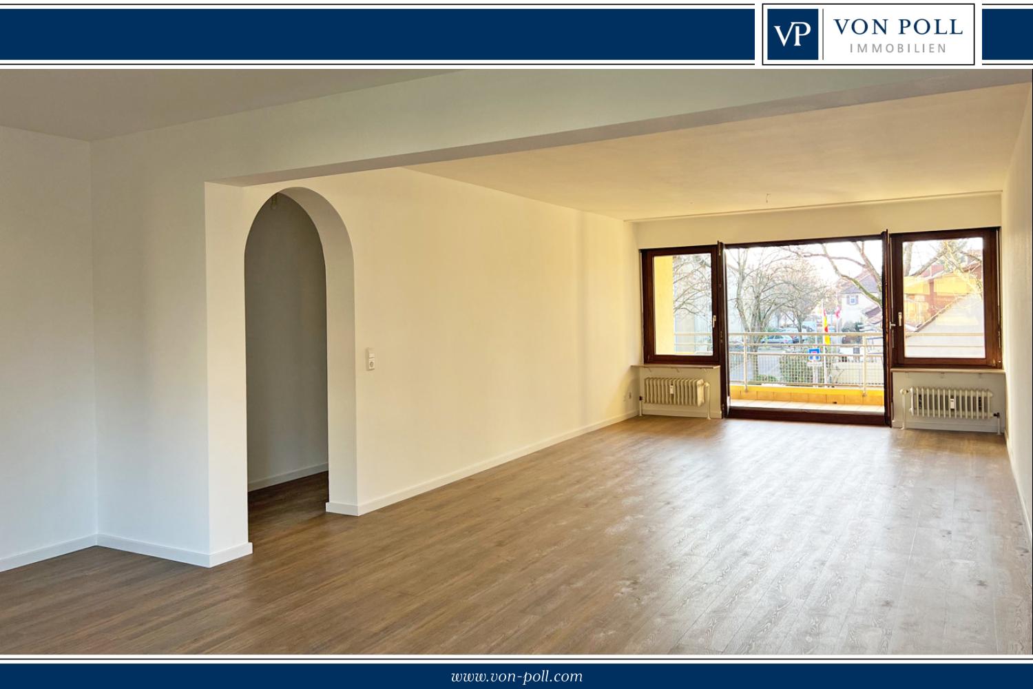 Wohnung zur Miete 1.122 € 2 Zimmer 102 m²<br/>Wohnfläche Weststadt Weinheim 69469