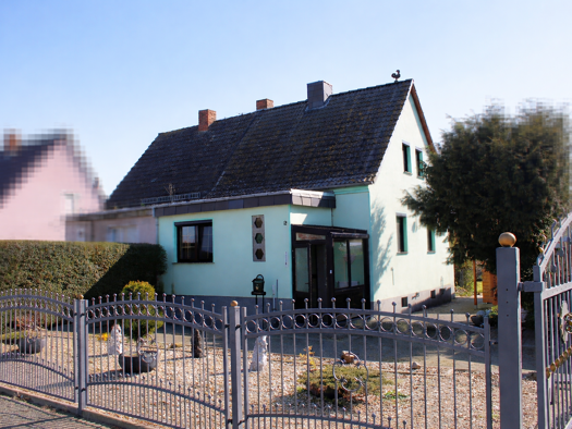 Doppelhaushälfte zum Kauf 99.000 € 3 Zimmer 75 m² 1.518 m² Grundstück Packisch Arzberg 04886