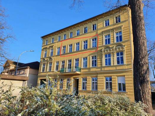 Wohnung zur Miete 350 € 2 Zimmer 52,4 m² 2. Geschoss frei ab 01.01.2026 Gymnasialstraße 7 Forst-Stadt Forst (Lausitz) 03149