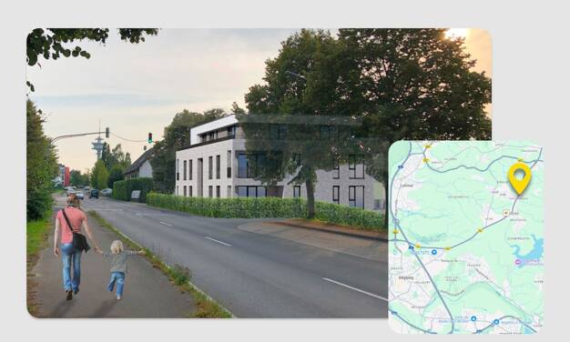 Wohnung zur Miete - Erstbezug 838 € 2 Zimmer 53 m² EG frei ab 01.10.2025 Neuhauser Str. 19-a-d Hausen Lohmar 53797