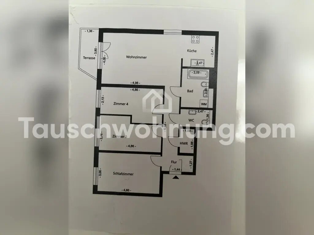 Terrassenwohnung zur Miete 935 € 4 Zimmer 93 m²<br/>Wohnfläche EG<br/>Geschoss Biesdorf Berlin 12683