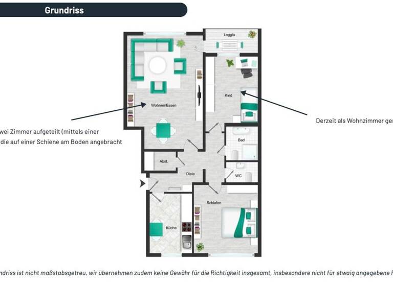 Wohnung zum Kauf 140.000 € 3 Zimmer 87 m²<br/>Wohnfläche 5.<br/>Geschoss Mitte Mülheim an der Ruhr 45473