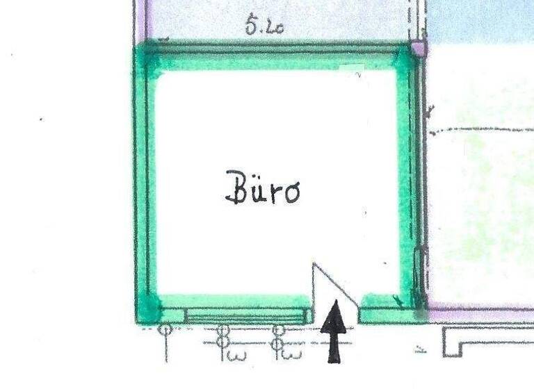 Bürofläche zur Miete 320 CHF 1 Zimmer 23 m² Bürofläche Büsingen am Hochrhein 78266