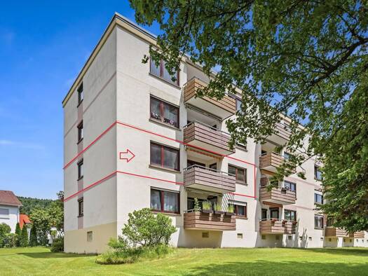 Wohnung zum Kauf provisionsfrei 195.000 € 4 Zimmer 89,1 m² 1. Geschoss Tuttlingen 78532