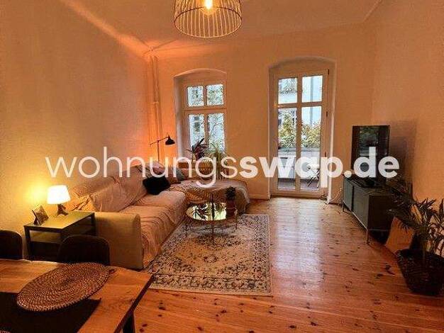 Studio zur Miete Tauschwohnung 1.300 € 3 Zimmer 90 m² 2. Geschoss Neukölln Berlin 12055