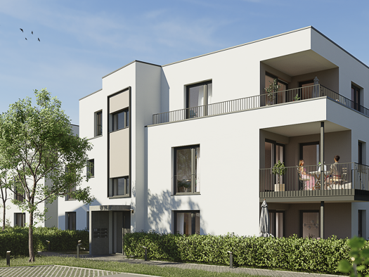 Wohnung zum Kauf - Neubau 475.000 € 2 Zimmer 61 m² 1. Geschoss Basler Landstraße 72 St. Georgen Freiburg im Breisgau 79111