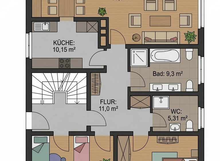 Einfamilienhaus zum Kauf 350.000 € 5 Zimmer 206 m² 1.082 m² Grundstück Ochshausen Lohfelden 34253